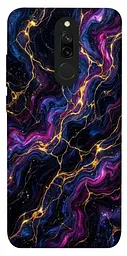 TPU чохол Demsky Purple space marble для Xiaomi Redmi 8