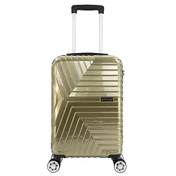 Валіза маленька під ручну поклажу Semi Line 20 дюймів (S) дюймів (S) Polycarbonate/ABS-Plastic Gold (T5763-1) - мініатюра 2