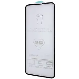 Захисне скло 5D Hard (full glue) (тех.пак) для Apple iPhone 14 Pro Max (6.7) Чорний