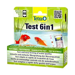 Набір індикаторних тестів для води Tetra Pond Test 6in1