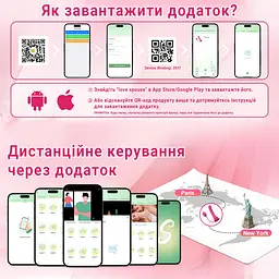 Смарт вібратор міні масажер точки G та клітора Love Spouse рожевий — Силіконовий вібратор із керуванням через додаток - мініатюра 5