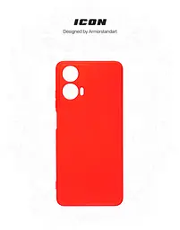 Чехол ArmorStandart ICON для Motorola G24 Power Camera cover Red (ARM73884) - мініатюра 3