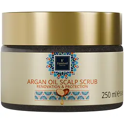 Скраб для шкіри голови Famirel Argan Oil Захист та відновлення 250 мл (7290114085908) - мініатюра 2