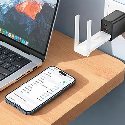 Портативний роутер - модем HOCO HI40 Portable (Europe Asia and Africa) WiFi6 2.4GHz - мініатюра 8
