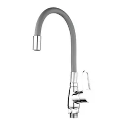 Змішувач для кухні Mixxus Elba 014 (Nut) Refl.Grey (MI6308)