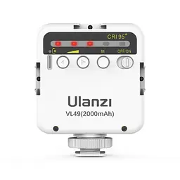 Відеосвітло Ulanzi Vijim Xiaomini LED Video Light White UV-2215 VL49 White - мініатюра 4