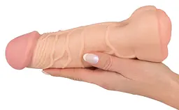 Насадка-мастурбатор Orion Nature Skin 2 in 1 Extension + Masturbator, подовжує +8 см - мініатюра 7