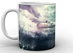 Кружка GeekLand World of Tanks Світ танків лого WT.02.019 - мініатюра 2