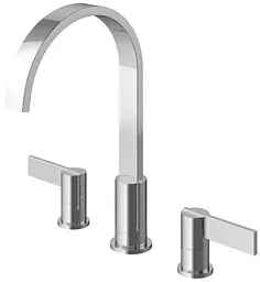 Змішувач для умивальника Kohlman Dexame chrome QB200D Хром