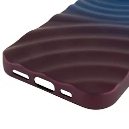 Чохол TPU ColorWave для Apple iPhone 15 Pro (6.1) Navy Blue / Plum - мініатюра 5