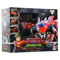 Динозавр-трансформер Dinoster - Мега Дино-Страйк Раптор  - мініатюра 6