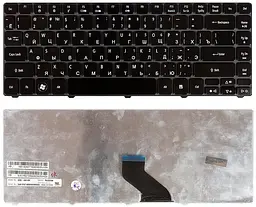 Клавіатура для ноутбука Acer Aspire (3810T) Black, Glossy, RU - мініатюра 3