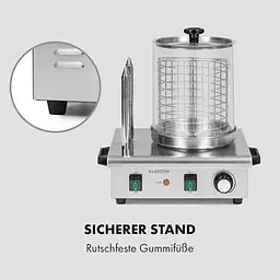 Хот дог мейкер гриль Klarstein Wurstfabrik Pro 550 (10034453) - мініатюра 6