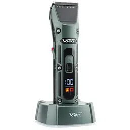 Професійний бездротовий тример для волосся VGR V-696 машинка для стрижки акумуляторний тример для бороди та окантовки