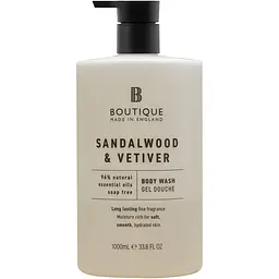 Гель для душу Sandalwood & Vetiver Boutique, 1000 мл