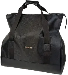 Сумка дорожня саквояж Wallaby 25L поліестер штучна шкіра Чорний - мініатюра 3