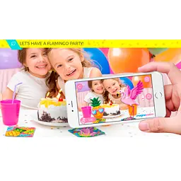 Пазл із 3D доповненою реальністю 4M AR Floor Puzzles Фламінго 9 елементів (00-06809) - мініатюра 4
