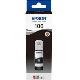 Чорнило Epson 106 Black для L7160/L7180, 70 мл (C13T00R140)