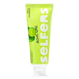 Зубная гелевая паста Selfers IRONIC LIME вкус лайм, 75 мл