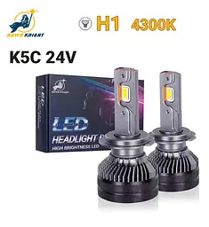 Автолампи DAWN KNIGHT K5C 24V H1 4300K з обманкою (Canbus), комплект 2 шт