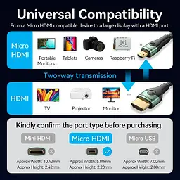 Кабель Vention HDMI-HDMI V 2.0 2 м (AGKGH) - мініатюра 10