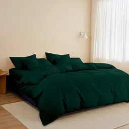 Простирадло на резинці Cosas Pine Dark 180х200х20 см (GreenDark_180x200x20) - мініатюра 4