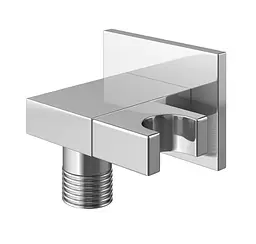 Душова система Kohlman Dexame 40 chrome + BOX прихованого монтажу QW210DQ40, Хром - мініатюра 5