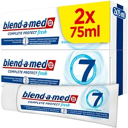 Зубна паста Blend-a-med Complete Protect 7 Екстрасвіжість 2х75 мл - мініатюра 2