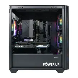 Робоча станція Power Up Desktop #601 Core Ultra 7 265KF/128 GB/SSD 2TB/GeForce RTX 5070 12 Gb - мініатюра 3