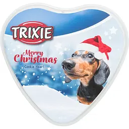 Ласощі для собак Trixie Cookie Heart різдвяне печиво, 300 г