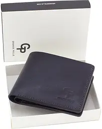 Чоловічий шкіряний гаманець Grande Pelle acs0029492 - мініатюра 6