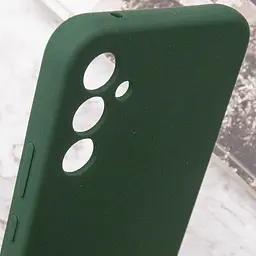 Чохол Lakshmi Silicone Cover Full Camera (AAA) для Samsung Galaxy S25+ Зелений / Cyprus Green - мініатюра 6