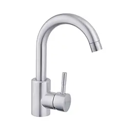 Змішувач для раковини Agua Acero-INOX011 CV023287 Хром матовий