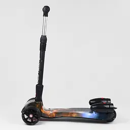 Самокат дитячий Best Scooter 60х82х64 см Чорно-жовтогарячий 000231570 - мініатюра 6