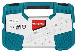Набір головок торцевих з тріскачкою (23 предмети) Makita B-65573 - мініатюра 6