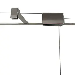 Душова кабіна без піддону Koer SR SC02-100x80x200-TR-01 прозоре скло Easy Clean 8 мм, хром KR5355, Універсальна, прозорий, хром - мініатюра 5