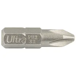 Біти PH2×25мм ¼" 10шт S2 (блістер) ULTRA (4014652) - мініатюра 3
