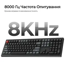 Клавіатура Keychron V6 Ultra Keychron Red Switch RGB UA Black (V6U-D1-UA) - мініатюра 9