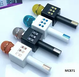 Мікрофон караоке MC-871 Bluetooth - мініатюра 2