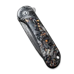 Ніж Civivi Elementum, Damascus, Carbon Fiber (C907C-DS3) - мініатюра 5