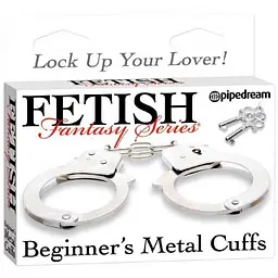 Металеві наручники Fetish Fantasy для новачків - мініатюра 2