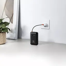 Зовнішній акумулятор VEGER Built-In 2 cables Ultra Mini 30000mAh (VG-W3018) - мініатюра 9