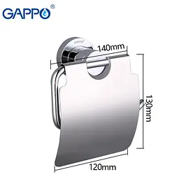 Паперотримач Gappo G1803 хром Хром - мініатюра 7