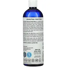 Ополіскувач для рота Trace Minerals ConcenTrace Mineral Mouth Rinse мінеральний зі смаком м'яти 473 мл - мініатюра 2