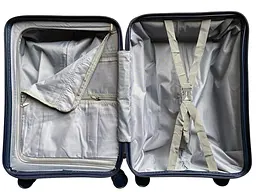Валіза Milano bag 015 колір темно-синій розмір середній M - мініатюра 3