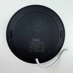 Світильник LED даунлайт Violux FRAME 12W 4200K круг IP20 чорний ( 120092 ) - мініатюра 3