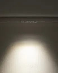 Магнітний трековий світильник Nowodvorski 11632 LVM Focus LED 1x9W 3000K 800Lm IP20 білий - мініатюра 2