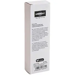 Стержень кульковий Unimax 110 0.7 мм 138 мм синій (Finepoint) упаковка 30 шт. (UXB-110-02) - мініатюра 2