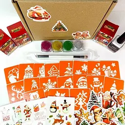 Подарунковий набір Fresh Tattoo Різдвяне диво: Чарівний Подарунок gift-box-christmass-3kids - мініатюра 2