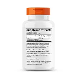 Вітаміни та мінерали Doctor's Best Magnesium 100 mg High Absorption, 240 таблеток - мініатюра 2